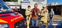 Siate socorre duas vítimas após colisão na Vila Maracanã