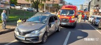 Siate socorre duas vítimas após colisão na Vila Maracanã