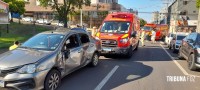 Siate socorre duas vítimas após colisão na Vila Maracanã