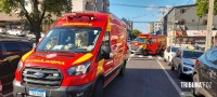 Siate socorre duas vítimas após colisão na Vila Maracanã