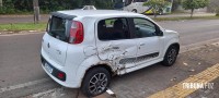 Siate socorre passageira de moto após colisão na Av. General Meira