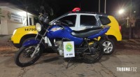 Motociclista sem habilitação é flagrado em alta velocidade e tem veículo apreendido em Medianeira