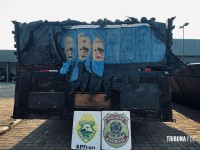 BPFRON e NEPOM apreendem mais de 6 mil pacotes de cigarros contrabandeados