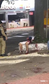 Siate socorre vitima de agressão durante a madrugada na Av. Brasil