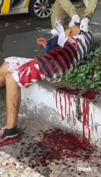 Siate socorre vitima de agressão durante a madrugada na Av. Brasil