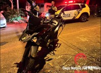 Polícia Militar recupera motocicleta roubada minutos após o crime em Foz do Iguaçu