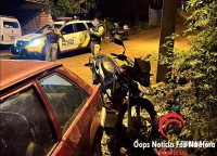 Polícia Militar recupera motocicleta roubada minutos após o crime em Foz do Iguaçu