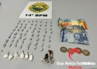 Homem é preso pelo CHOQUE com drogas após incursão na Favela do Cemitério
