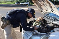 Automóvel clonado é apreendido pela PRF em Santa Terezinha de Itaipu