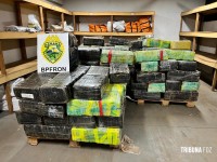 BPFRON apreende 3.392,3 Kg de drogas em Santa Helena