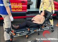 Colisão entre duas motocicletas deixa feridos no Jardim São Roque