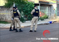 Homem é executado com vários tiros no Bairro Jardim Universitário