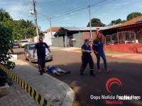 Homem é executado com vários tiros no Bairro Jardim Universitário