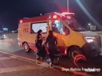 Acidente entre motocicleta e carro deixa duas vítimas em estado gravíssimo na BR-277