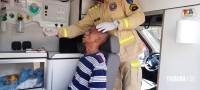 Siate atende vítima de agressão no Porto Meira