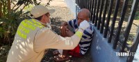 Siate atende vítima de agressão no Porto Meira