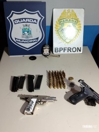 Foragido da Justiça é preso com armas de fogo em operação conjunta em Foz do Iguaçu
