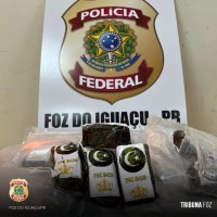Policia Federal prende passageira com haxixe na Rodoviária Internacional de Foz do Iguaçu