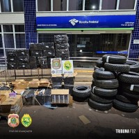 Policia Federal realiza operação de repressão ao contrabando e descaminho na região do Rio Paraná