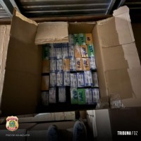 Policia Federal prende duas pessoas com milhares de aparelhos eletrônicos descaminhados
