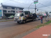 Acidente na Av. Felipe Wandscheer deixa um morto e dois feridos