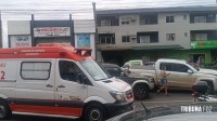 Acidente na Av. Felipe Wandscheer deixa um morto e dois feridos
