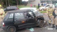 Acidente na Av. Felipe Wandscheer deixa um morto e dois feridos