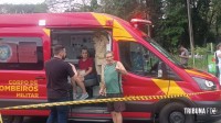 Acidente na Av. Felipe Wandscheer deixa um morto e dois feridos