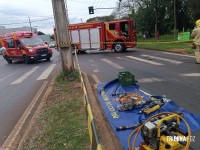 Acidente na Av. Felipe Wandscheer deixa um morto e dois feridos