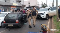 Acidente na Av. Felipe Wandscheer deixa um morto e dois feridos