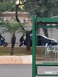 Bandidos roubam malote quase defronte a sede da Guarda Municipal de Foz do Iguaçu