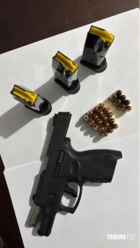 Polícia Civil prende homem com arma de fogo durante operação em Marechal Cândido Rondon