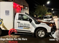 Dois mortos e outro gravemente ferido após disparos de arma de fogo em oficina mecânica em Medianeira
