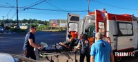 SAMU socorre ciclista que sofreu queda na Av. Morenitas