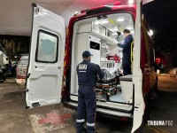 Mulher cai do quinto andar de hotel na AV. Costa e Silva em Foz do Iguaçu