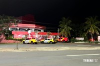 Mulher cai do quinto andar de hotel na AV. Costa e Silva em Foz do Iguaçu