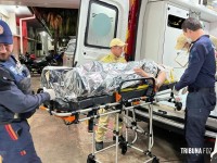 Mulher cai do quinto andar de hotel na AV. Costa e Silva em Foz do Iguaçu