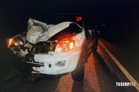 Casal de catador de latinha morre atropelado na BR-277; Condutor estava embriagado