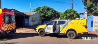 Motociclista é socorrido pelo Siate após colisão de duas motos na Av. General Meira