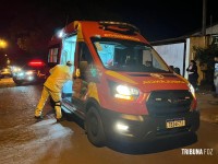 Motociclista fica ferido após colisão no Bairro Vale do Sol