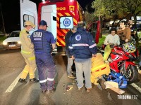 Mulher sofre grave acidente no Bairro Vila A e perde dedos do pé