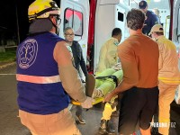 Mulher sofre grave acidente no Bairro Vila A e perde dedos do pé
