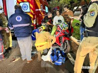 Mulher sofre grave acidente no Bairro Vila A e perde dedos do pé