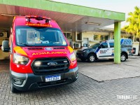 Presidiário fica ferido após queda na PEF 2 em Foz do Iguaçu