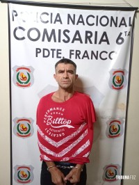 Brasileiro é preso pelo crime de furto de motocicleta na cidade de Presidente Franco, no Paraguai