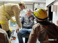 Motociclista sofre acidente na BR-277, mas escapa com ferimentos leves