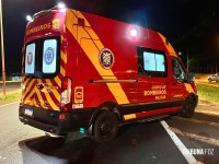 Motociclista sofre acidente na BR-277, mas escapa com ferimentos leves
