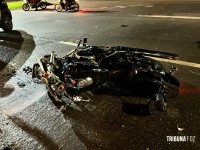 Motociclista sofre acidente na BR-277, mas escapa com ferimentos leves