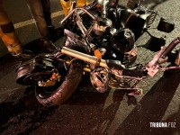 Motociclista sofre acidente na BR-277, mas escapa com ferimentos leves