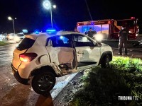 Motociclista sofre acidente na BR-277, mas escapa com ferimentos leves